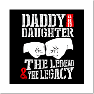 Daddy & daughter the legend Posters and Art